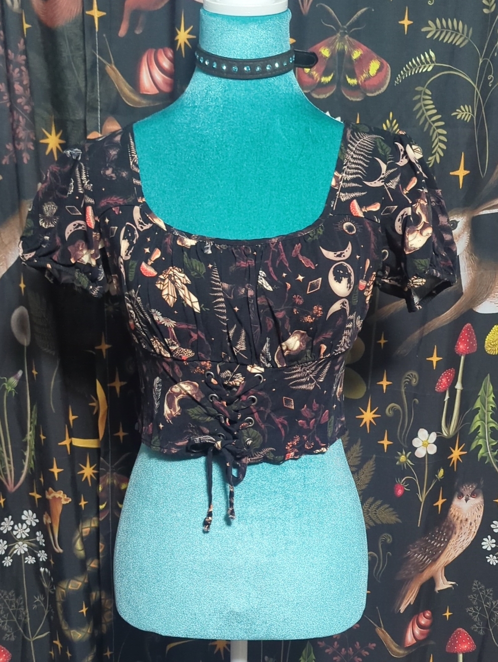 Woodland Witch Crop Top